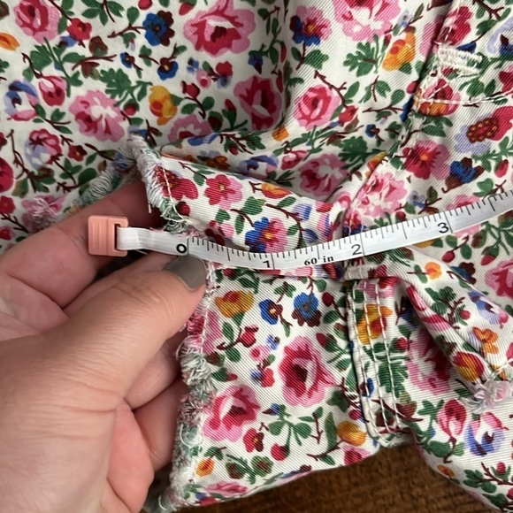 MADEWELL Colorful Floral Short Shorts Size 28 - Picture 11 of 13